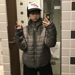 keemy 경랑 후드 패딩