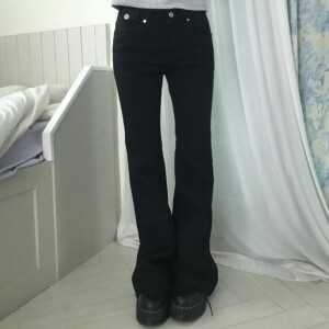 keemy 슬림 부츠컷 팬츠