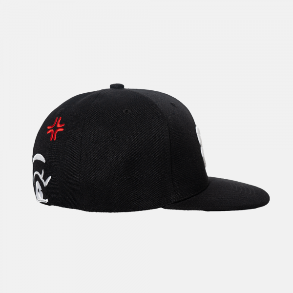 틴스튜디오,Shun Logo Eyes Cap [Black]