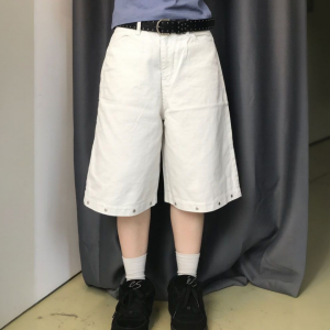 shun 스터드 버뮤다 팬츠