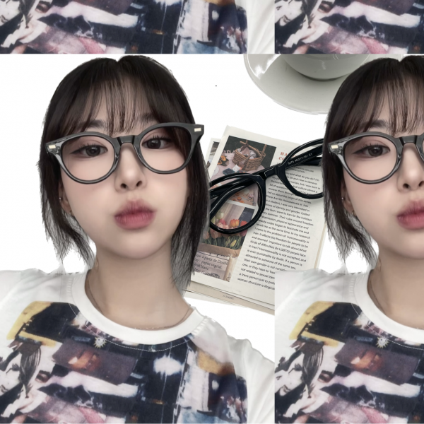 틴스튜디오,[당일발송] wooah Horn-rimmed fashion glasse